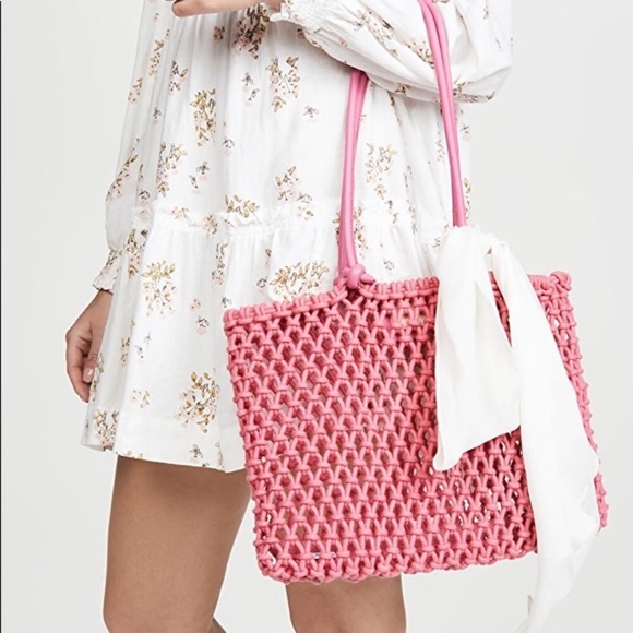 Clare V Handbags - 🆕 Clare V Sandy Bag with Dustbag bubble gum pink